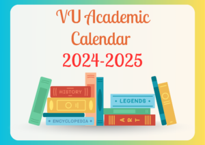 VU Academic Calendar 2024